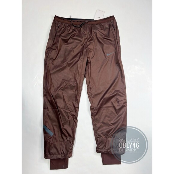 Nike Storm-Fit Running Division Phenom Pants FB8542-227 Brown Men's Sz L - Picture 3 of 5
